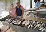 Dinner Table Full!!! Captain Dude!!! Hopedale / Delacroix Island Fishing Report!!! 

ZZZZZZZZZZZ!!! Now the Winter fishing is ON in The Marsh and Bayous!!! Still catching limits of Speckled Trout, Redfish and a few Flounder on Live Shrimp just minutes from the Dock!!! You really need to have some of this fun!!! A Summer that was filled with many Long Lasting Memories!!! Still Working on the 7 New Boat Hoist and working on the Properties!!! The New Deluxe Overnight Accommodations are Available one with a 360 degree view of the Marsh and Bayous!!! Now Lodging to Accommodate up to 30 anglers!!! Multiple Charter Boats Available!!! The Main Dock is Lighted for Night Fishing!!! 
May - October was filled with many Successful Days on the Bayou!!! 
P0100906.jpg